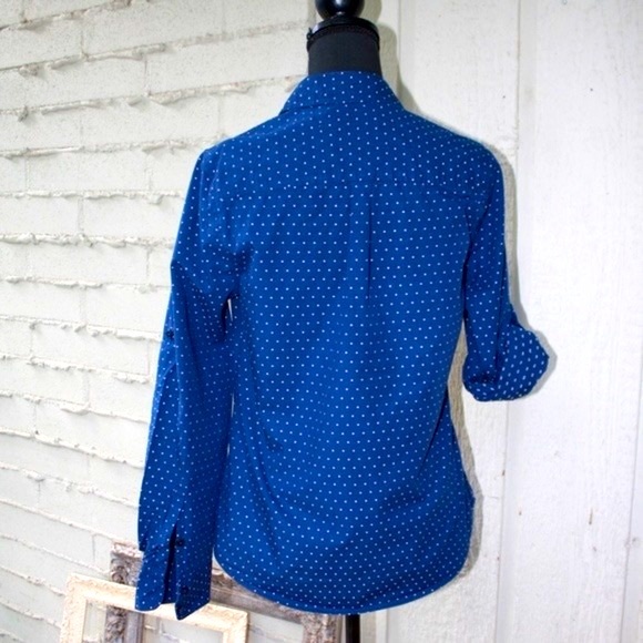 Vineyard Vine Half Button Dress Top - Picture 4 of 5